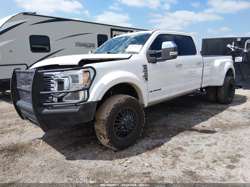 2020 Ford F450 VIN 1FT8W4DT6LEE20902 IAAI salvage auction — FRONT END, Wait Title, sold $27,950 on 2026-07-21 (photo 2)