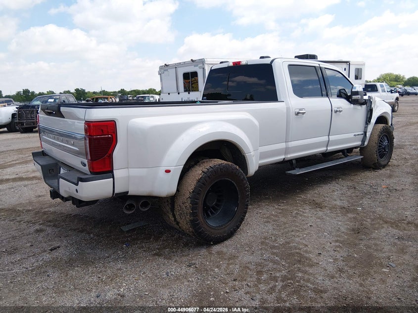 2020 Ford F450 VIN 1FT8W4DT6LEE20902 IAAI salvage auction — FRONT END, Wait Title, sold $27,950 on 2026-07-21 (photo 4)