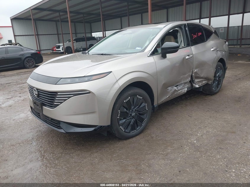 2026 Nissan Murano VIN 5N1AZ3DS8TC104208 IAAI salvage auction — SIDE, Original (Texas), sold $17,900 on 2026-07-17 (photo 2)