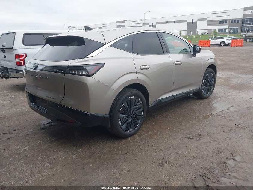 2026 Nissan Murano VIN 5N1AZ3DS8TC104208 IAAI salvage auction — SIDE, Original (Texas), sold $17,900 on 2026-07-17 (photo 4)