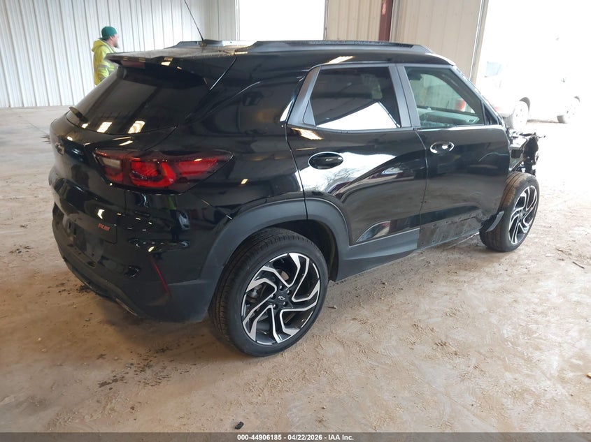 2026 Chevrolet Trailblazer VIN KL79MUSL5TB087698 IAAI salvage auction — FRONT END, Clear (Michigan), sold $6,400 on 2026-07-21 (photo 4)