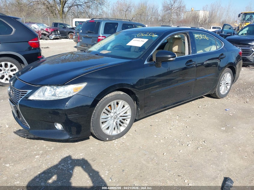 2013 Lexus ES VIN JTHBK1GG6D2013338 IAAI salvage auction — FRESH WATER, Salvage (Indiana), sold $425 on 2026-07-23 (photo 2)