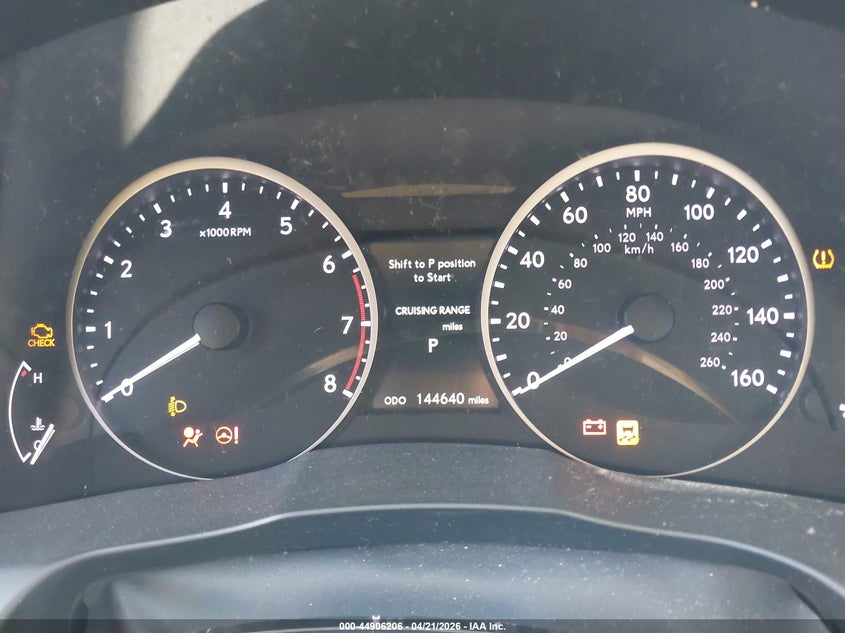 2013 Lexus ES VIN JTHBK1GG6D2013338 IAAI salvage auction — FRESH WATER, Salvage (Indiana), sold $425 on 2026-07-23 (photo 7)