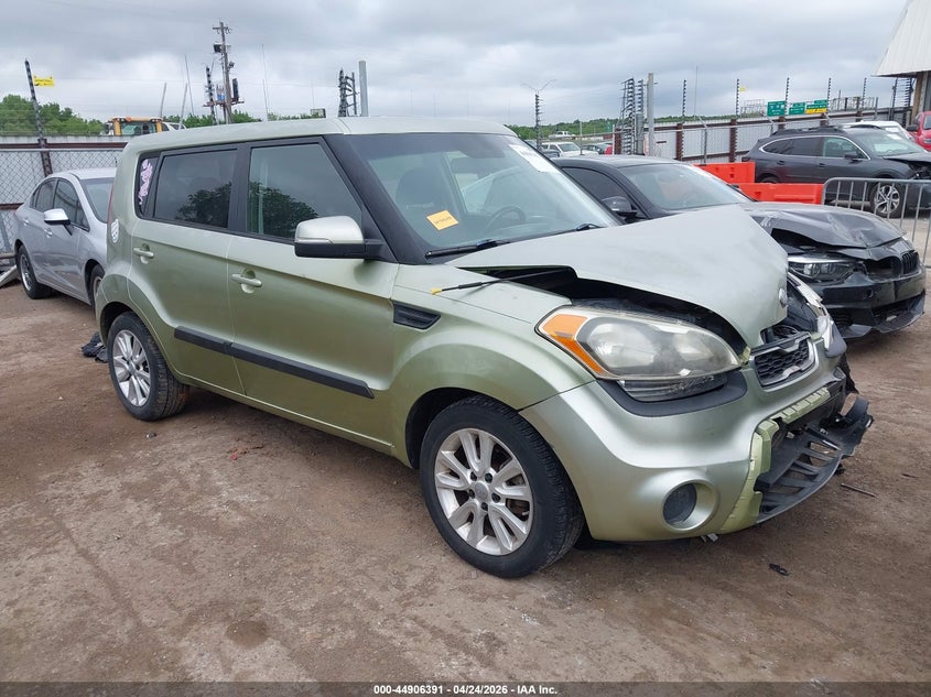 2013 Kia Soul VIN KNDJT2A64D7608448 IAAI salvage auction — RIGHT SIDE, Clear (Oklahoma), sold $25 on 2026-07-22 (photo 1)