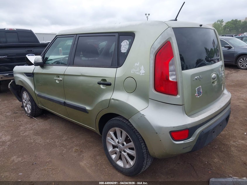 2013 Kia Soul VIN KNDJT2A64D7608448 IAAI salvage auction — RIGHT SIDE, Clear (Oklahoma), sold $25 on 2026-07-22 (photo 3)