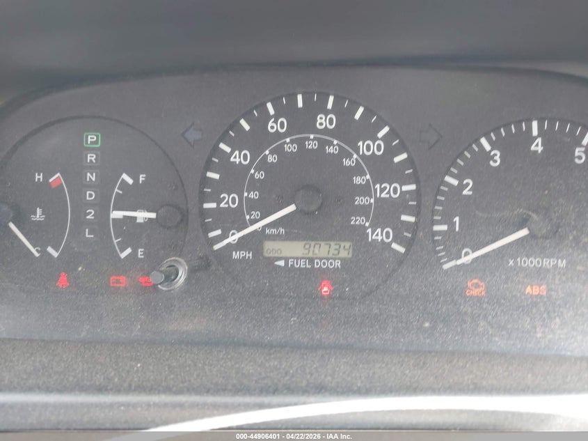 2001 Toyota Camry VIN JT2BG22K010535970 IAAI salvage auction — NORMAL WEAR, Clear-Dealer Only (Arizona), sold $325 on 2026-07-28 (photo 7)