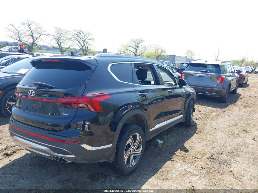 2022 Hyundai Santa fe VIN 5NMS2DAJ9NH454028 IAAI salvage auction — LEFT FRONT, Salvage (Pennsylvania), sold $3,800 on 2026-07-31 (photo 4)