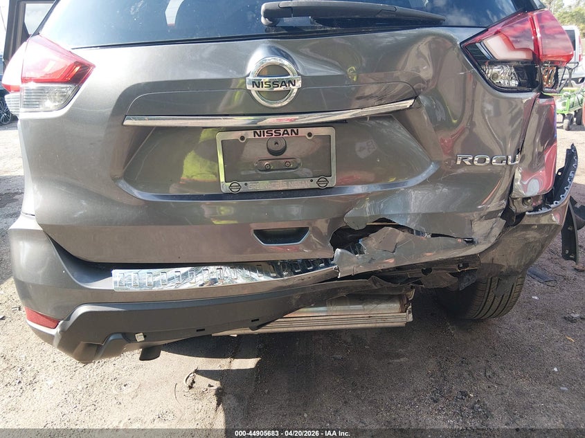 2020 Nissan Rogue VIN JN8AT2MT1LW036829 IAAI salvage auction — REAR END, Certificate Of Destruction (Florida), sold $3,100 on 2026-07-27 (photo 6)