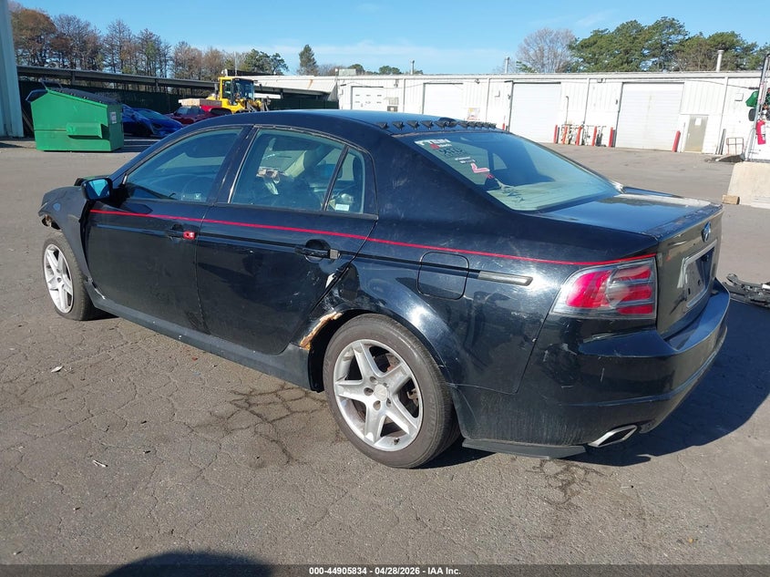 2005 Acura Tl VIN 19UUA655X5A039347 IAAI salvage auction — FRONT END, Salvage (New Hampshire), sold $400 on 2026-07-18 (photo 3)