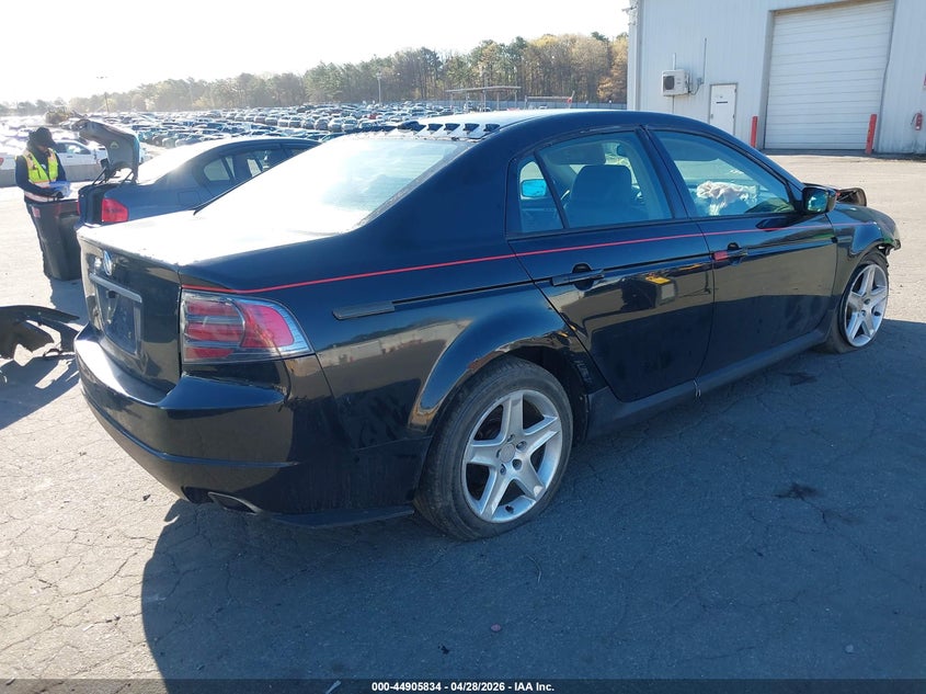 2005 Acura Tl VIN 19UUA655X5A039347 IAAI salvage auction — FRONT END, Salvage (New Hampshire), sold $400 on 2026-07-18 (photo 4)