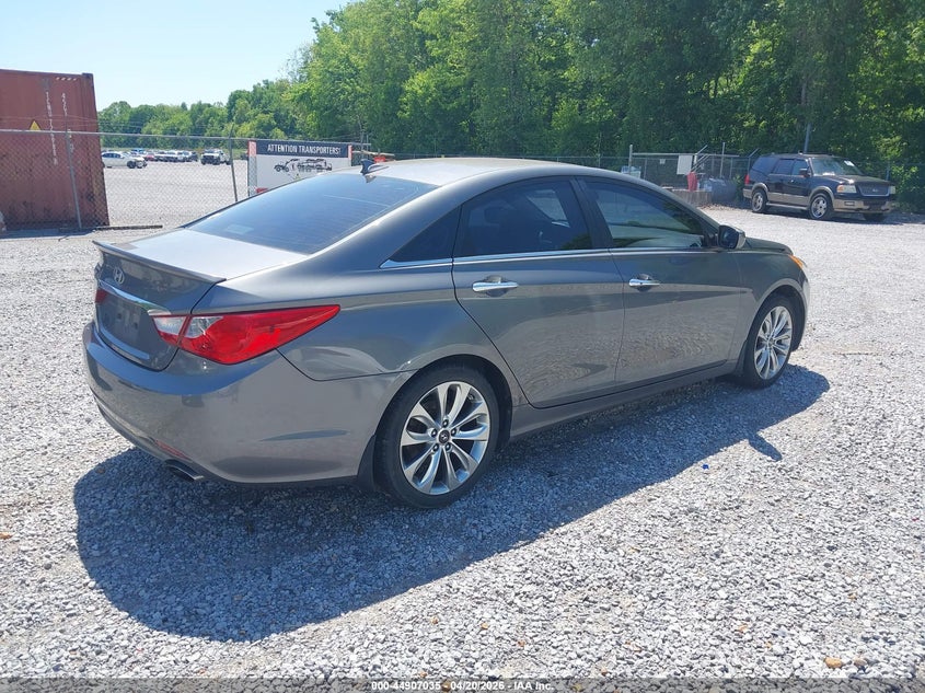 2013 Hyundai Sonata VIN 5NPEC4AC0DH562471 IAAI salvage auction — LEFT FRONT, Salvage (Kentucky), sold $900 on 2026-07-21 (photo 4)