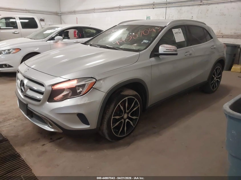 2016 Mercedes-benz Gla-class VIN WDCTG4EB3GJ230205 IAAI salvage auction — LEFT FRONT, Clear (Texas), sold $1,625 on 2026-08-19 (photo 2)