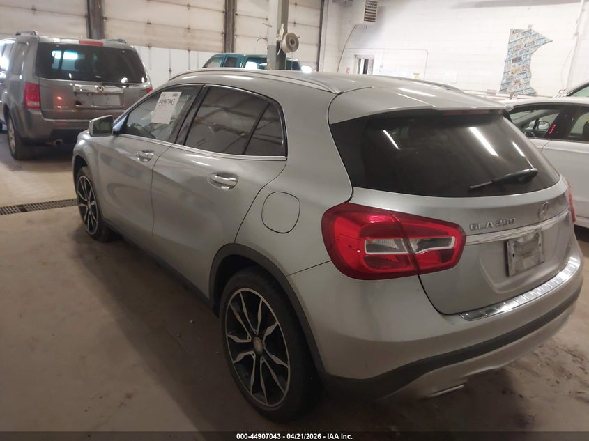 2016 Mercedes-benz Gla-class VIN WDCTG4EB3GJ230205 IAAI salvage auction — LEFT FRONT, Clear (Texas), sold $1,625 on 2026-08-19 (photo 3)