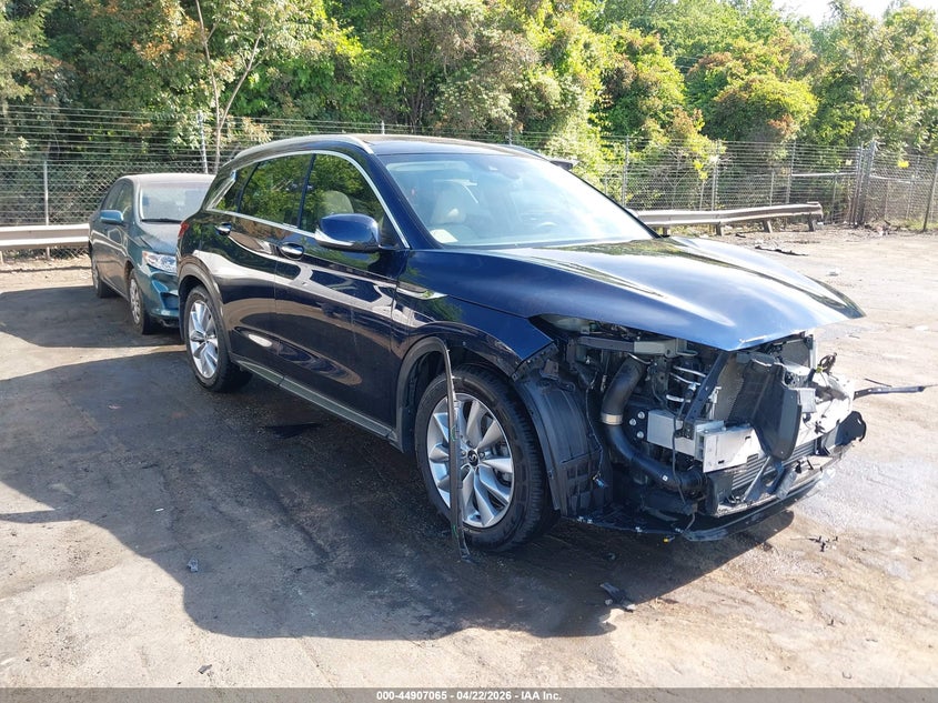 2020 Infiniti Qx50 VIN 3PCAJ5M1XLF102204 IAAI salvage auction — FRONT END, Salvage (North Carolina), sold $4,200 on 2026-07-09 (photo 1)