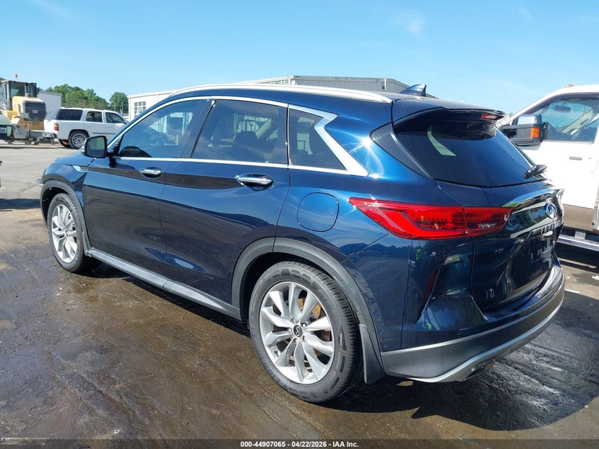2020 Infiniti Qx50 VIN 3PCAJ5M1XLF102204 IAAI salvage auction — FRONT END, Salvage (North Carolina), sold $4,200 on 2026-07-09 (photo 3)