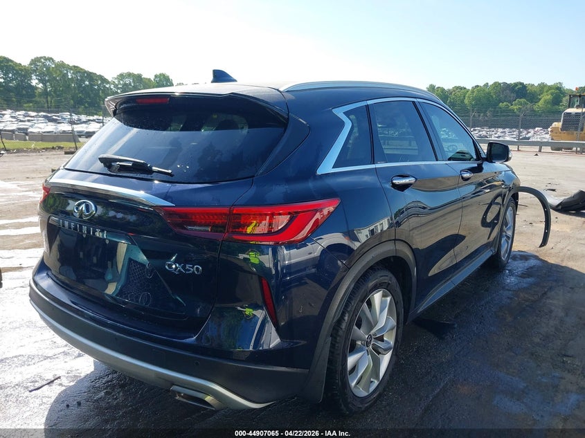 2020 Infiniti Qx50 VIN 3PCAJ5M1XLF102204 IAAI salvage auction — FRONT END, Salvage (North Carolina), sold $4,200 on 2026-07-09 (photo 4)
