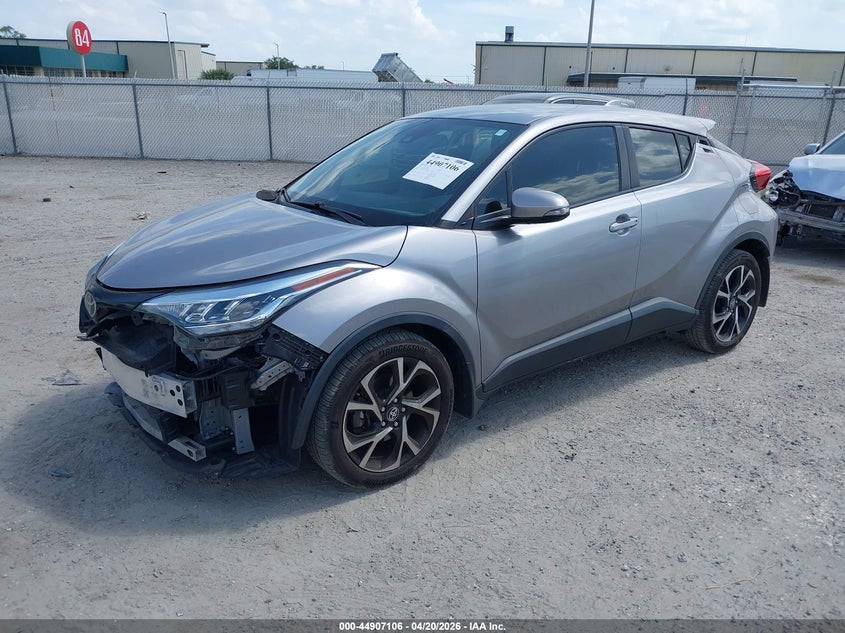 2020 Toyota C-hr VIN JTNKHMBXXL1087841 IAAI salvage auction — FRONT END, Rebuildable (Florida), sold $7,250 on 2026-07-14 (photo 2)