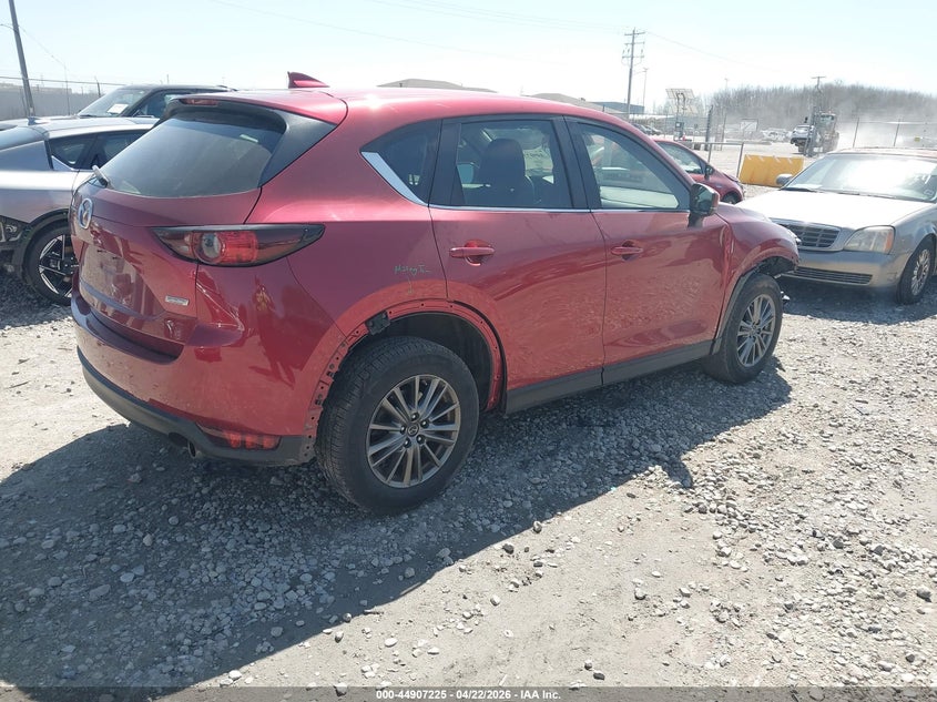 2018 Mazda Cx-5 VIN JM3KFBBM7J0463703 IAAI salvage auction — FRONT END, Clear (Wisconsin), sold $3,850 on 2026-07-30 (photo 4)