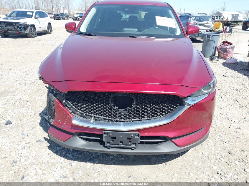 2018 Mazda Cx-5 VIN JM3KFBBM7J0463703 IAAI salvage auction — FRONT END, Clear (Wisconsin), sold $3,850 on 2026-07-30 (photo 6)