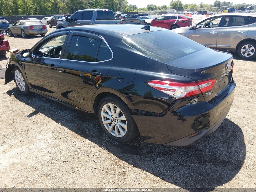 2020 Toyota Camry VIN 4T1C11AKXLU319222 IAAI salvage auction — FRONT END, Salvage (South Carolina), sold $3,500 on 2026-08-01 (photo 3)