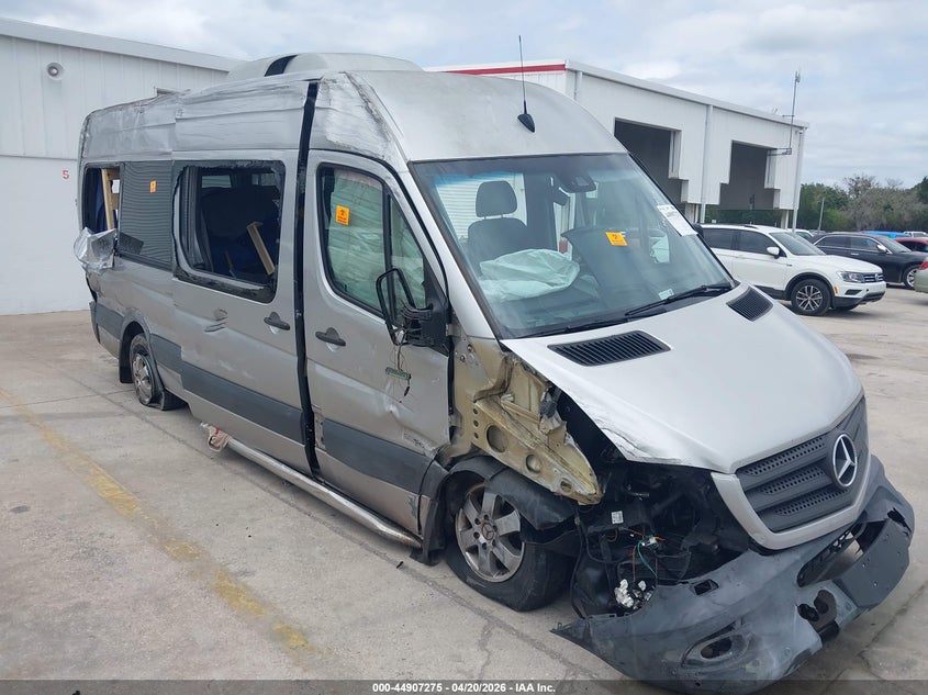 2016 Mercedes-benz Sprinter VIN 8BRPE8CD8GE129435 IAAI salvage auction — ALL OVER, Rebuildable (Florida), sold $2,875 on 2026-07-22 (photo 1)