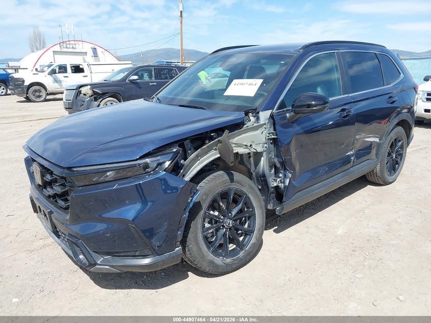 2025 Honda Cr-v VIN 7FARS6H87SE026988 IAAI salvage auction — LEFT FRONT, Salvage (Montana), sold $18,350 on 2026-07-15 (photo 2)