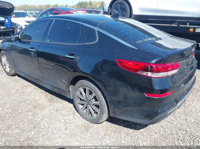 2019 Kia Optima VIN 5XXGT4L3XKG294737 IAAI salvage auction — THEFT, Salvage (Idaho), sold $25 on 2026-07-28 (photo 3)