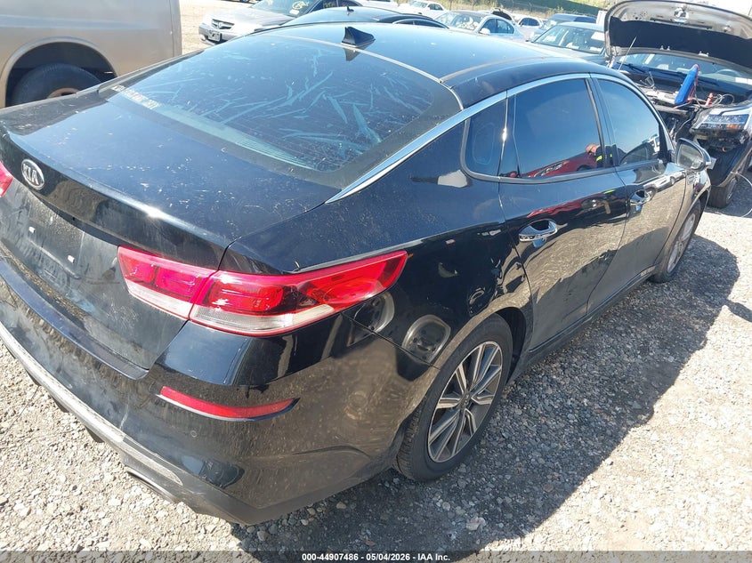 2019 Kia Optima VIN 5XXGT4L3XKG294737 IAAI salvage auction — THEFT, Salvage (Idaho), sold $25 on 2026-07-28 (photo 4)