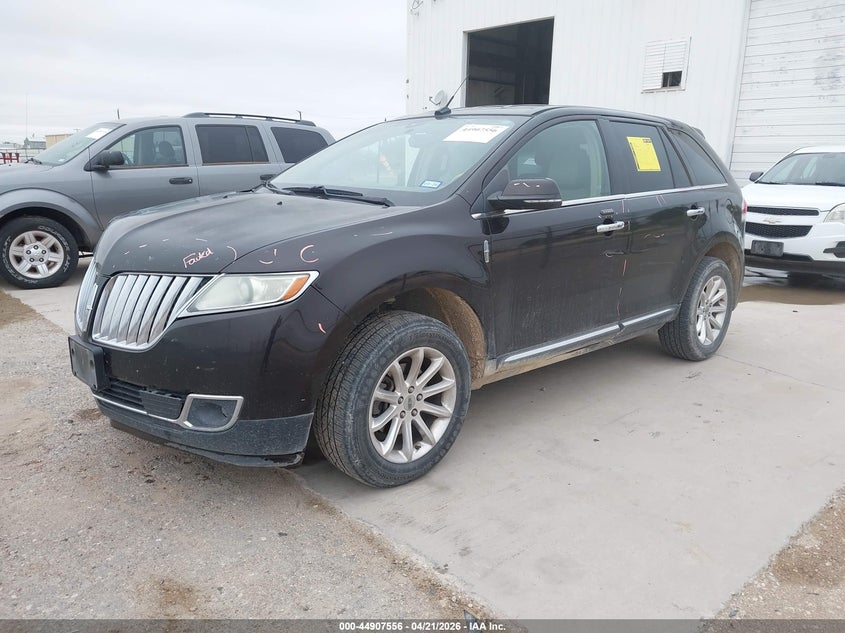 2013 Lincoln Mkx VIN 2LMDJ6JK7DBL08918 IAAI salvage auction — LEFT & RIGHT, Salvage Title, sold $800 on 2026-07-09 (photo 2)