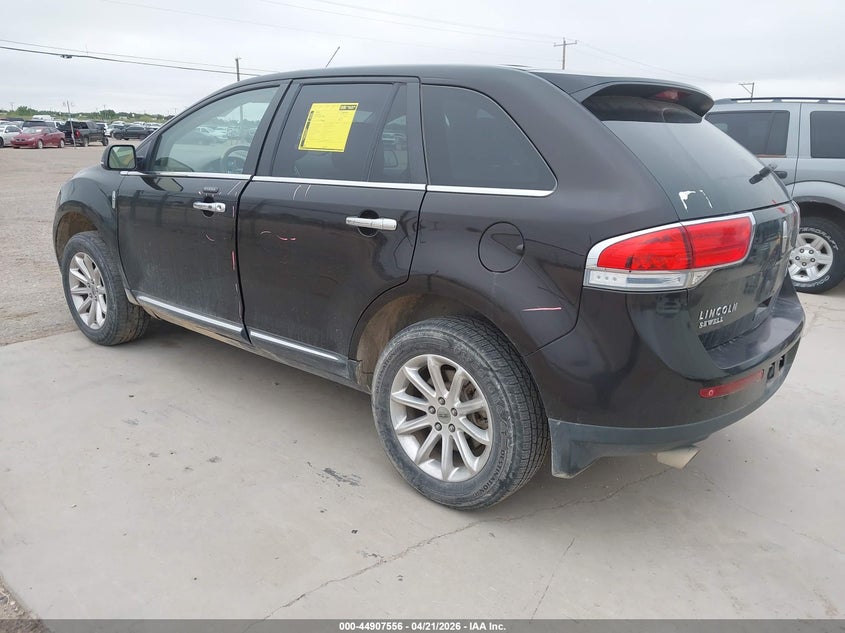 2013 Lincoln Mkx VIN 2LMDJ6JK7DBL08918 IAAI salvage auction — LEFT & RIGHT, Salvage Title, sold $800 on 2026-07-09 (photo 3)