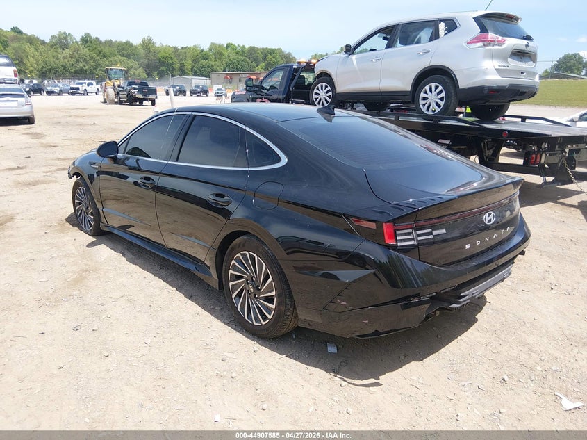 2024 Hyundai Sonata VIN KMHL34JJ8RA100207 IAAI salvage auction — FRONT & REAR, Salvage (Tennessee), sold $6,775 on 2026-07-08 (photo 3)