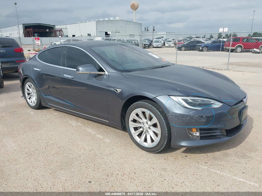 2017 Tesla Model s VIN 5YJSA1E10HF202699 IAAI salvage auction — LEFT & RIGHT, Salvage Title, sold $2,050 on 2026-07-23 (photo 1)