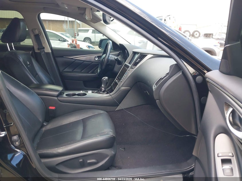 2014 Infiniti Q50 VIN JN1BV7AP2EM676662 IAAI salvage auction — REAR END, Salvage (Oklahoma), sold $2,250 on 2026-07-15 (photo 5)