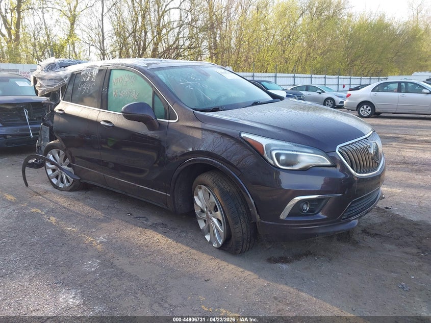 2016 Buick Envision VIN LRBFXFSX4GD144395 IAAI salvage auction — ALL OVER, Scrap (Michigan), sold $525 on 2026-07-27 (photo 1)