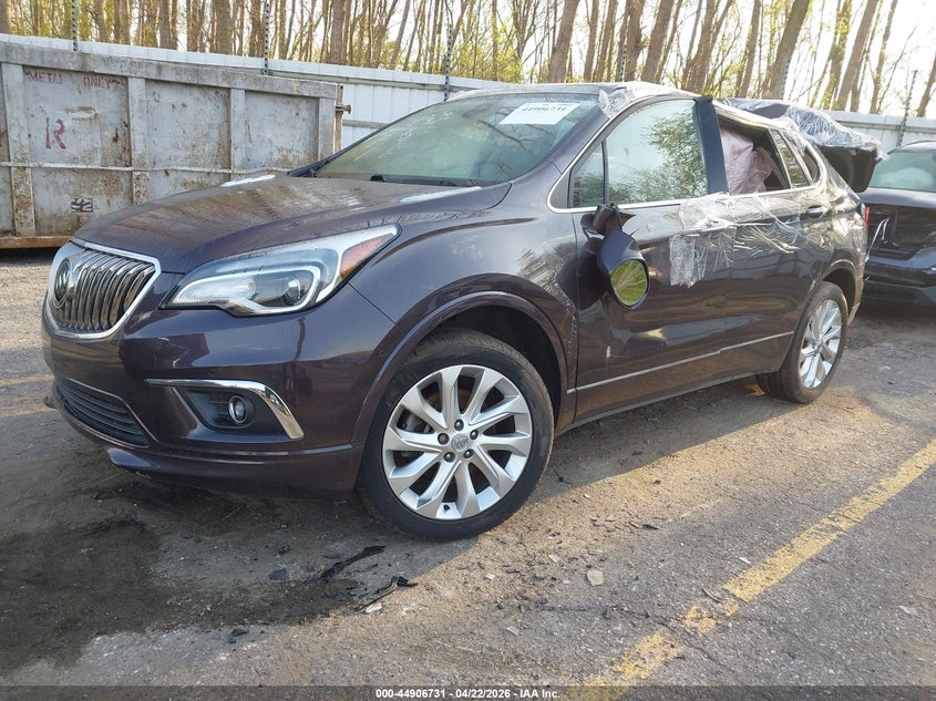 2016 Buick Envision VIN LRBFXFSX4GD144395 IAAI salvage auction — ALL OVER, Scrap (Michigan), sold $525 on 2026-07-27 (photo 2)