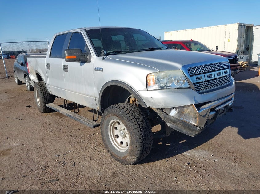 2008 Ford F-150 VIN 1FTPW14558FB59887 IAAI salvage auction — REAR END, Regular (South Dakota), sold $650 on 2026-07-31 (photo 1)