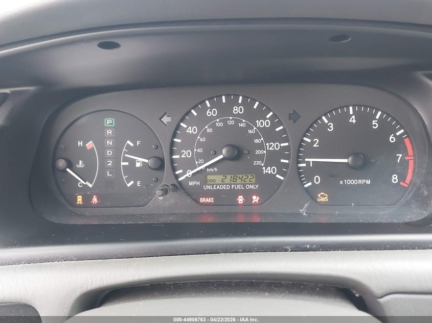 1998 Toyota Camry VIN JT2BF28K0W0100609 IAAI salvage auction — FRONT END, Bill Of Sale (Washington), sold $400 on 2026-07-22 (photo 7)