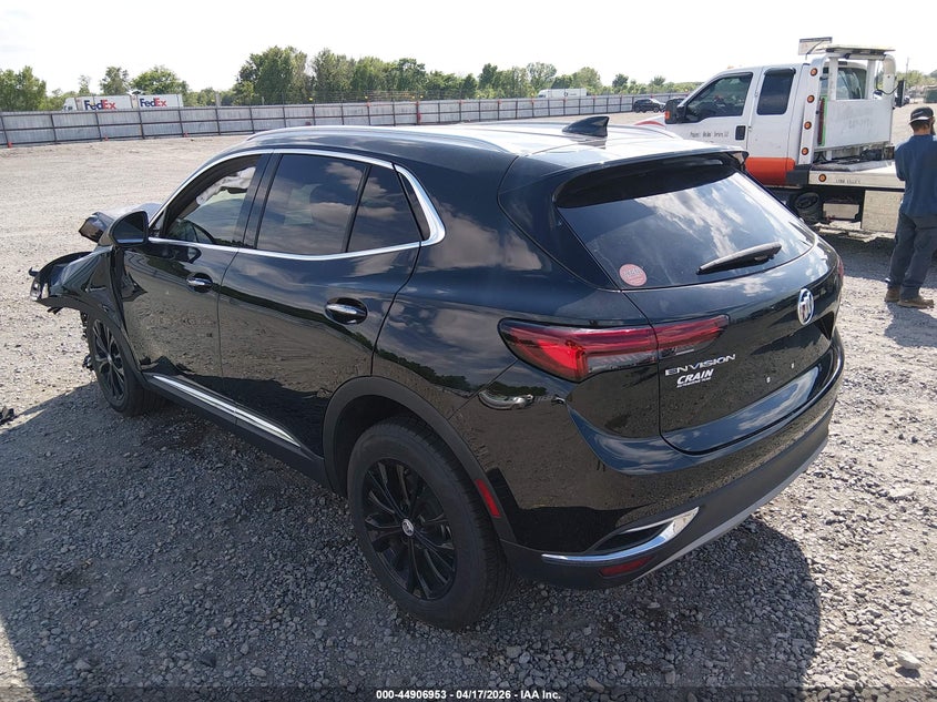 2023 Buick Envision VIN LRBAZLR48PD025389 IAAI salvage auction — LEFT FRONT, Salvage Title, sold $3,050 on 2026-07-08 (photo 3)