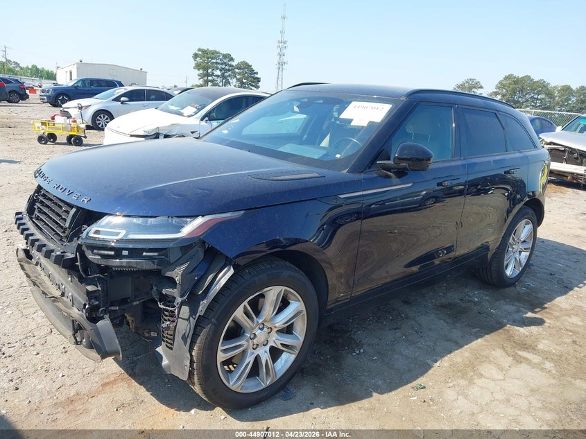 2021 Land rover Range rover velar VIN SALYT2EX4MA308762 IAAI salvage auction — FRONT END, Salvage (Georgia), sold $13,100 on 2026-08-23 (photo 2)