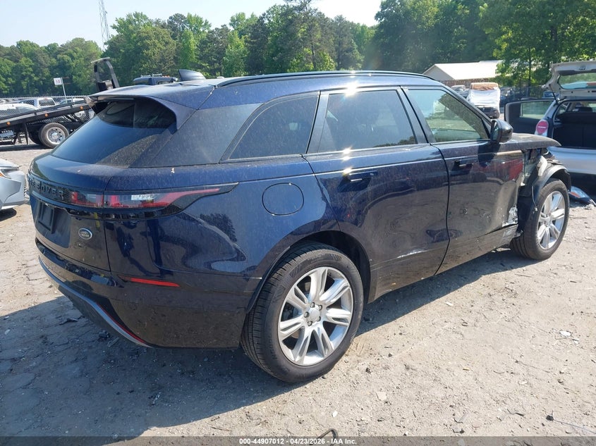 2021 Land rover Range rover velar VIN SALYT2EX4MA308762 IAAI salvage auction — FRONT END, Salvage (Georgia), sold $13,100 on 2026-08-23 (photo 4)