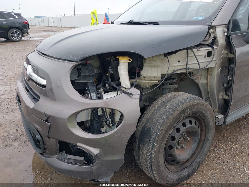 2017 Fiat 500x VIN ZFBCFXAB6HP546697 IAAI salvage auction — LEFT FRONT, Salvage (Texas), sold $525 on 2026-07-08 (photo 6)