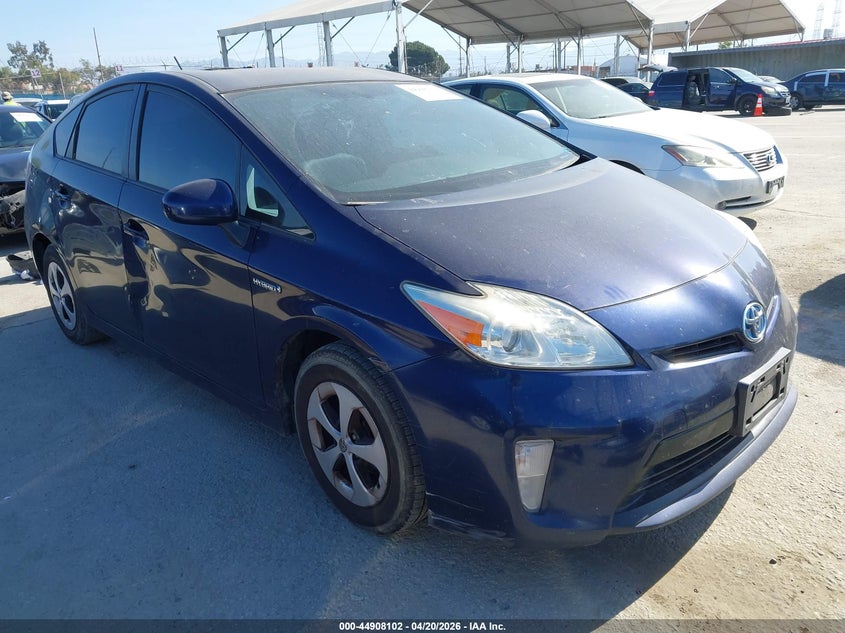 2014 Toyota Prius VIN JTDKN3DUXE0384532 IAAI salvage auction — NORMAL WEAR, Clear - Dealer Only (California), sold $575 on 2026-07-22 (photo 1)
