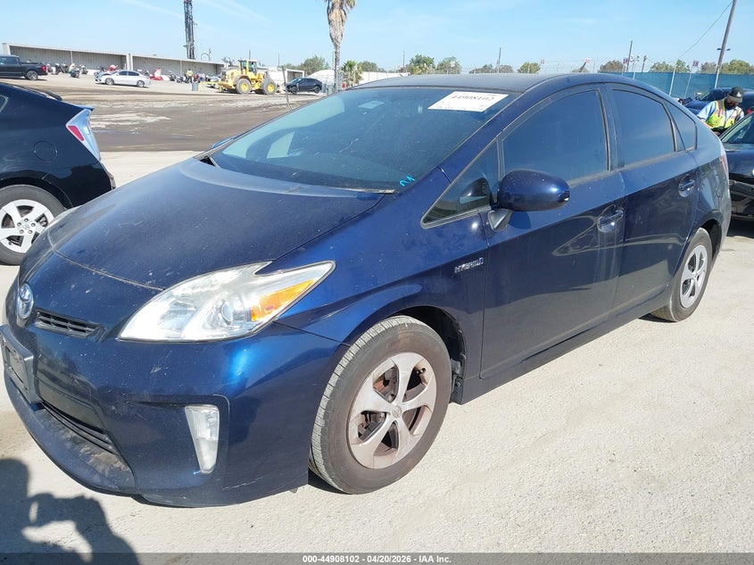 2014 Toyota Prius VIN JTDKN3DUXE0384532 IAAI salvage auction — NORMAL WEAR, Clear - Dealer Only (California), sold $575 on 2026-07-22 (photo 2)