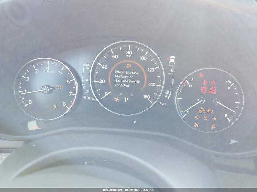 2025 Mazda 3 VIN JM1BPBNYXS1791438 IAAI salvage auction — FRONT END, Salvage Title, sold $6,600 on 2026-07-09 (photo 7)