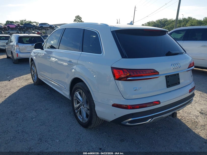 2022 Audi Q7 VIN WA1LJBF76ND001061 IAAI salvage auction — FRONT END, Rebuildable (Florida), sold $13,100 on 2026-07-28 (photo 3)