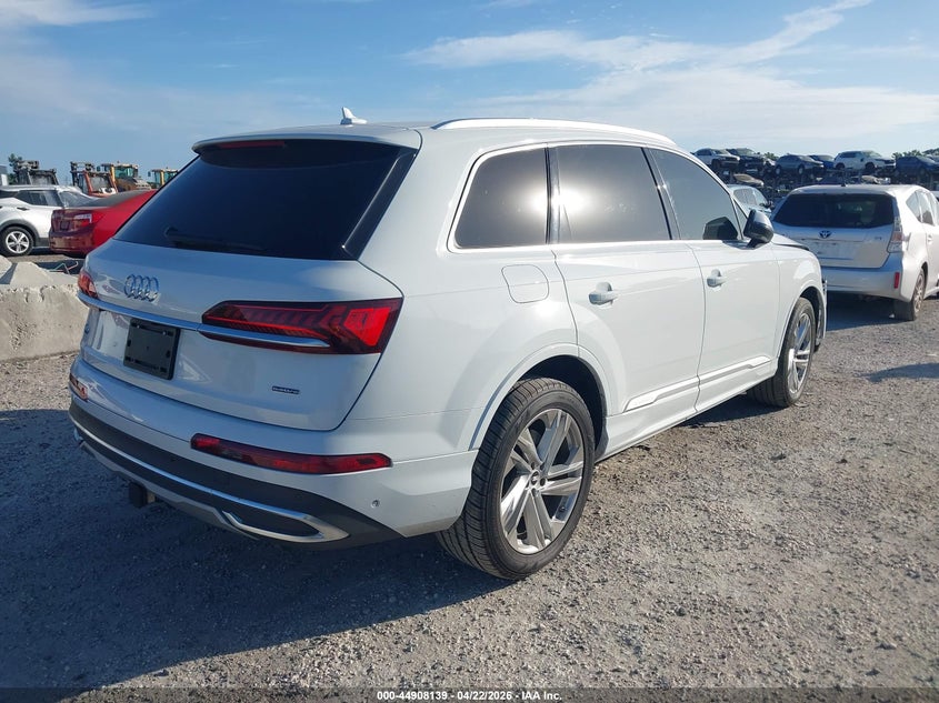 2022 Audi Q7 VIN WA1LJBF76ND001061 IAAI salvage auction — FRONT END, Rebuildable (Florida), sold $13,100 on 2026-07-28 (photo 4)