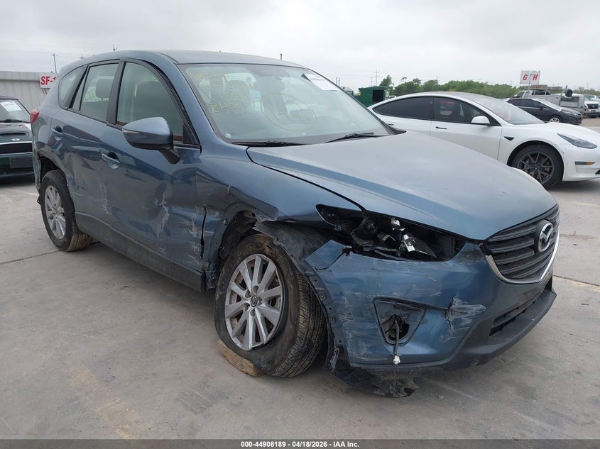 2016 Mazda Cx-5 VIN JM3KE2BY9G0841843 IAAI salvage auction — SIDE, Salvage (Texas), sold $1,500 on 2026-07-08 (photo 1)
