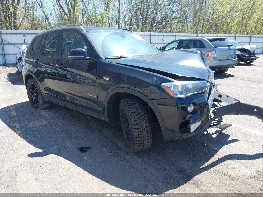 2017 BMW X3 VIN 5UXWX7C5XH0U40873 IAAI salvage auction — FRONT END, Salvage Title, sold $975 on 2026-07-20 (photo 1)