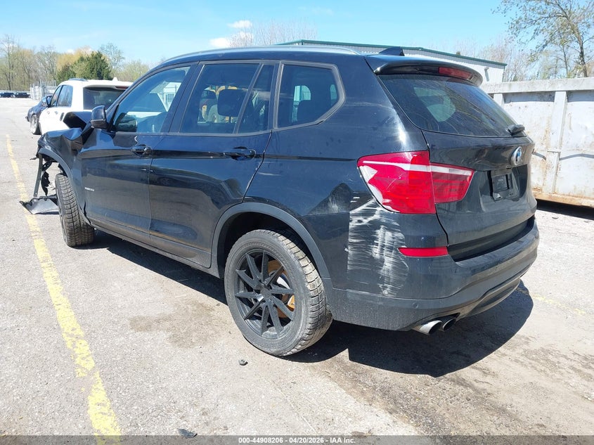 2017 BMW X3 VIN 5UXWX7C5XH0U40873 IAAI salvage auction — FRONT END, Salvage Title, sold $975 on 2026-07-20 (photo 3)