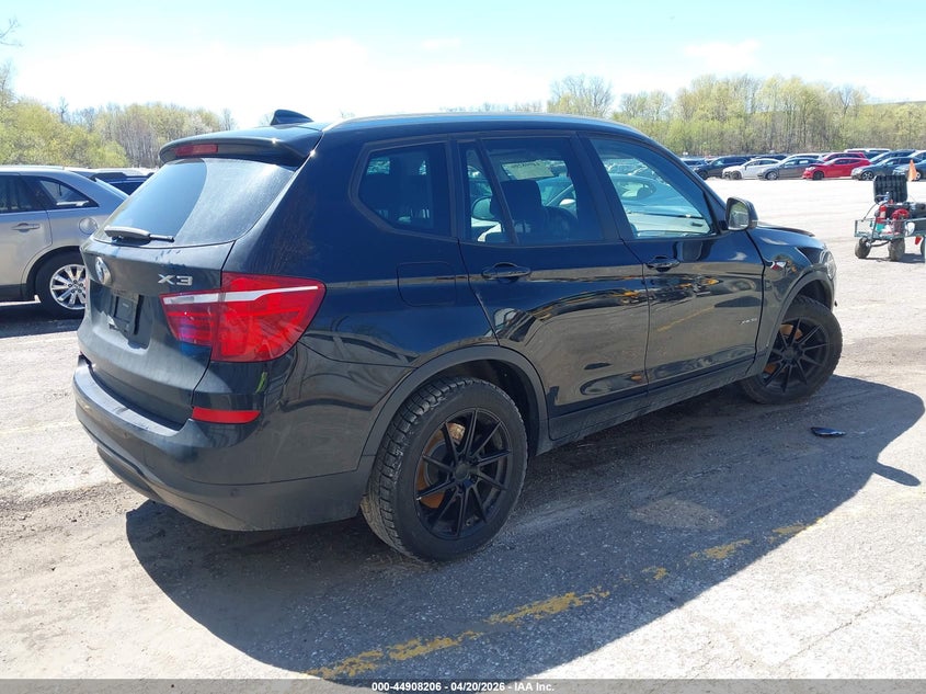 2017 BMW X3 VIN 5UXWX7C5XH0U40873 IAAI salvage auction — FRONT END, Salvage Title, sold $975 on 2026-07-20 (photo 4)